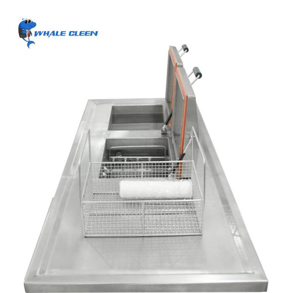 Quality Two Tanks Industrial Ultrasonic Cleaner 540L With High Pressure Spraying Function for sale