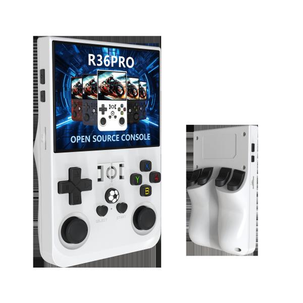 Quality R36PRO Retro Handheld Video Game Console Linux System 3.5 Inch IPS Screen for sale