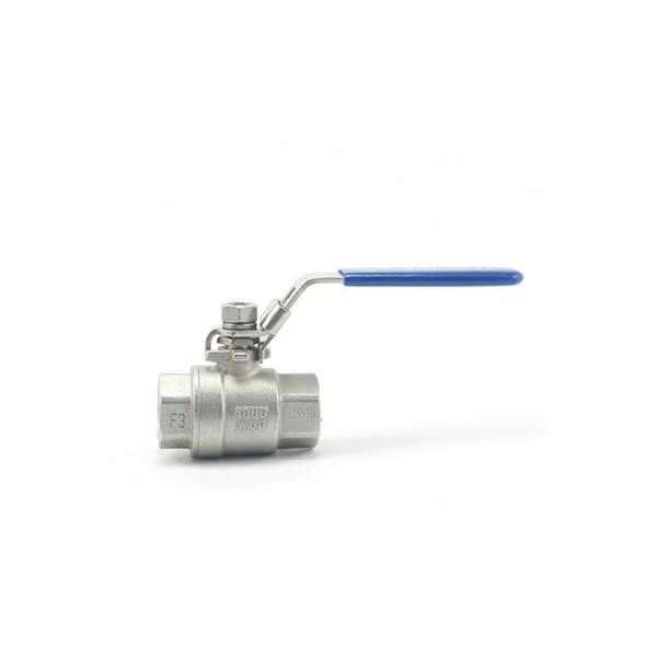 DN40 Stainless Steel Water Valves , 200WOG Tc End 4 Inch Ball Valves