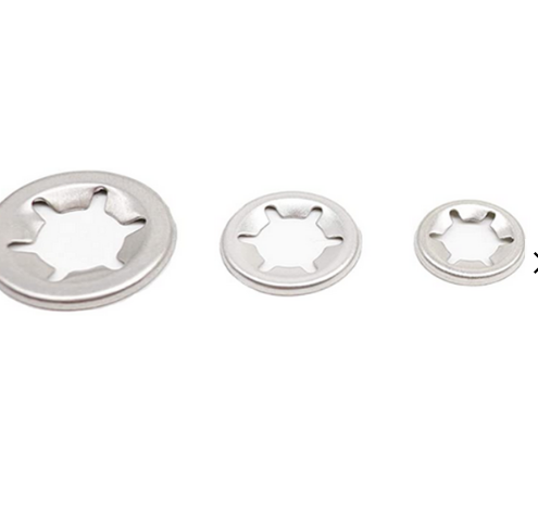 Plain Finish M12 Starlock Washer Internal Tooth Lock for Stainless Steel 304 Bearing Clamp and Carbon Steel Standard JIS M12