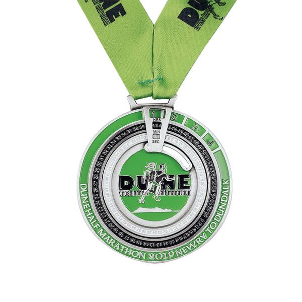 Quality Precision-Engraved Plating All Marathon Medals with Custom Design for sale