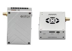 China 10-12km 15ms low latency wireless COFDM Video transmitter for fixed wing UAV wholesale