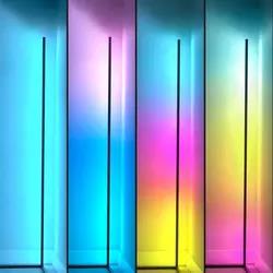 80lm/w Home Atmosphere Smart Led Floor Lamp with USB RGB Color Changing and IR Controller