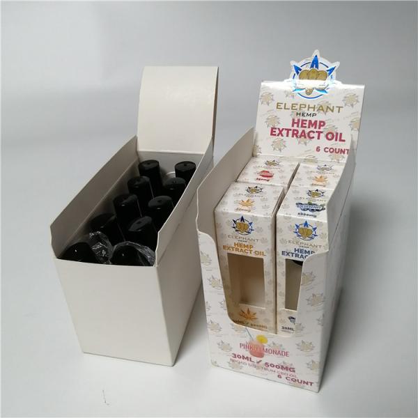 Custom Design Print Paper Display Box for kratom bags display folding paper box for card display