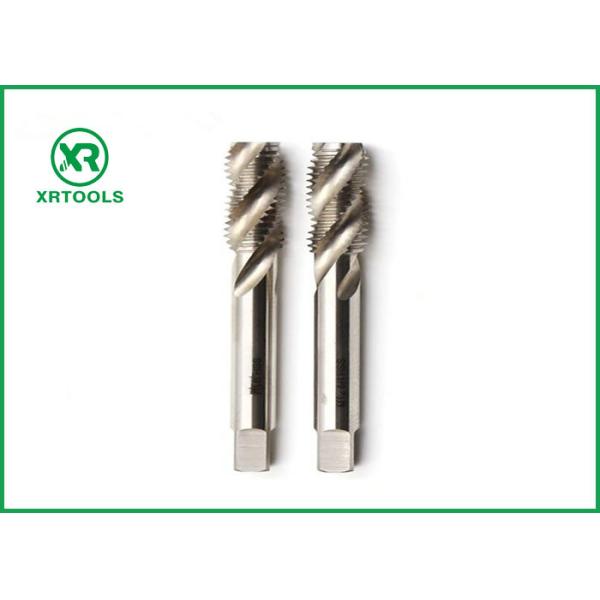 2 - 3 Pitch Hss M35 Spiral Flute Machine Tap , Right Hand Modified Bottoming Tap ISO529 Standard