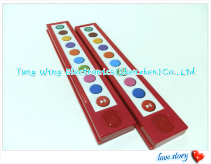 0.25-0.5w Push Button Recordable Sound Module For Indoor Kid's Eductational Learning
