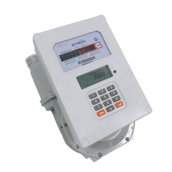 Quality G1.6 Smart Gas Flow Meter , 0.7dm3 Prepayment Gas Meter for sale