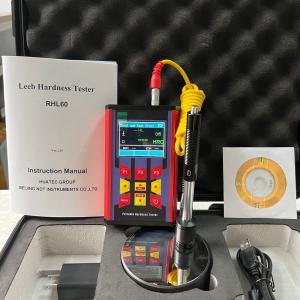 China Color Lcd Rechargeable Battery Portable Hardness Tester Customized Material For Metals wholesale
