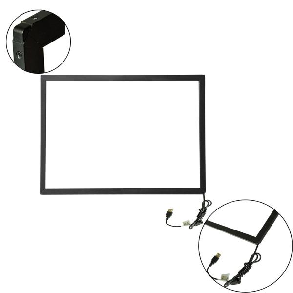 Antiglare 32 Inch Ir Touch Screen Panel Vandalproof 3mm Tempered Glass