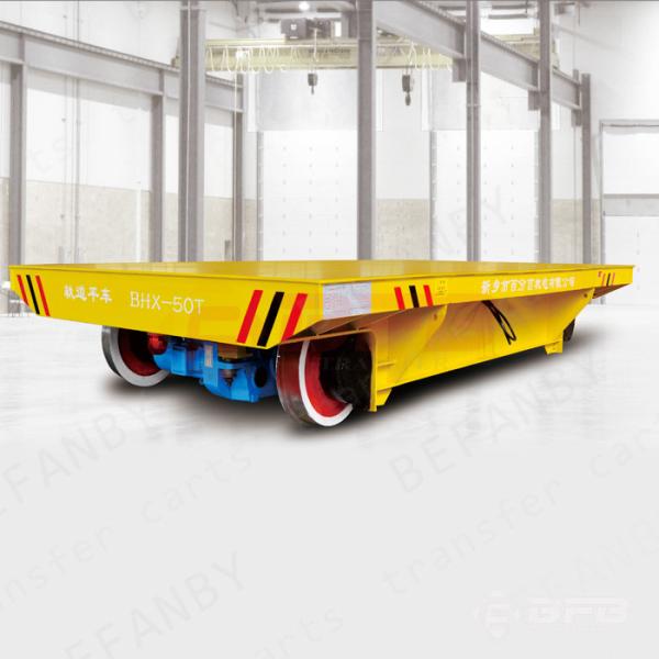 Quality Working Line Busbar Powered Transfer Cart High Frequency Simple Structure for sale