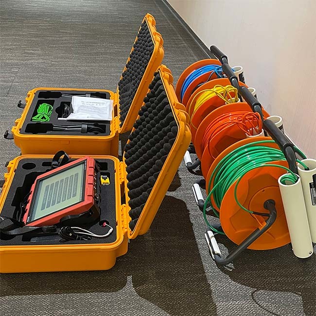 CSL Cross Hole Ultrasonic Monitor Non Destructive Testing Method