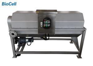 China 170kg/H Socket Pan Sludge Filter Press Machine Sludge Dewatering Rotary Drum Filter wholesale