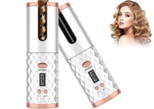 ABS Metal Magic Rod Cordless Hair Curler 25W Rechargeable Portable