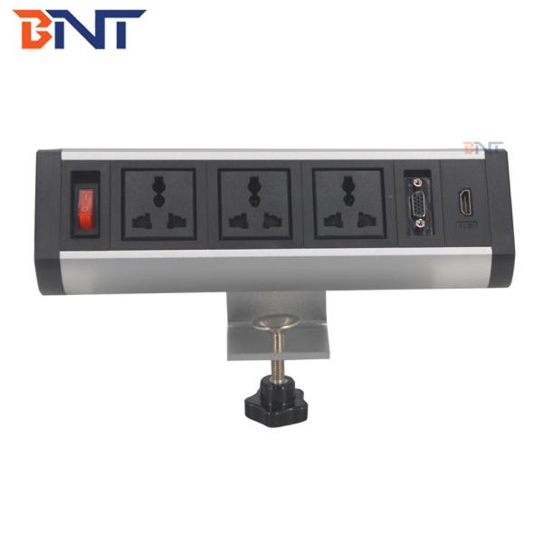 Quality Office Room Movable Desktop Power Outlet With Universal Power Plug for sale