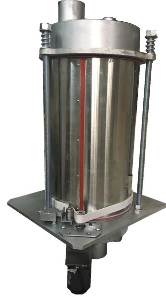 Quality honeycomb desiccant rotor with frame and motor for Plastic dehumidifier for sale