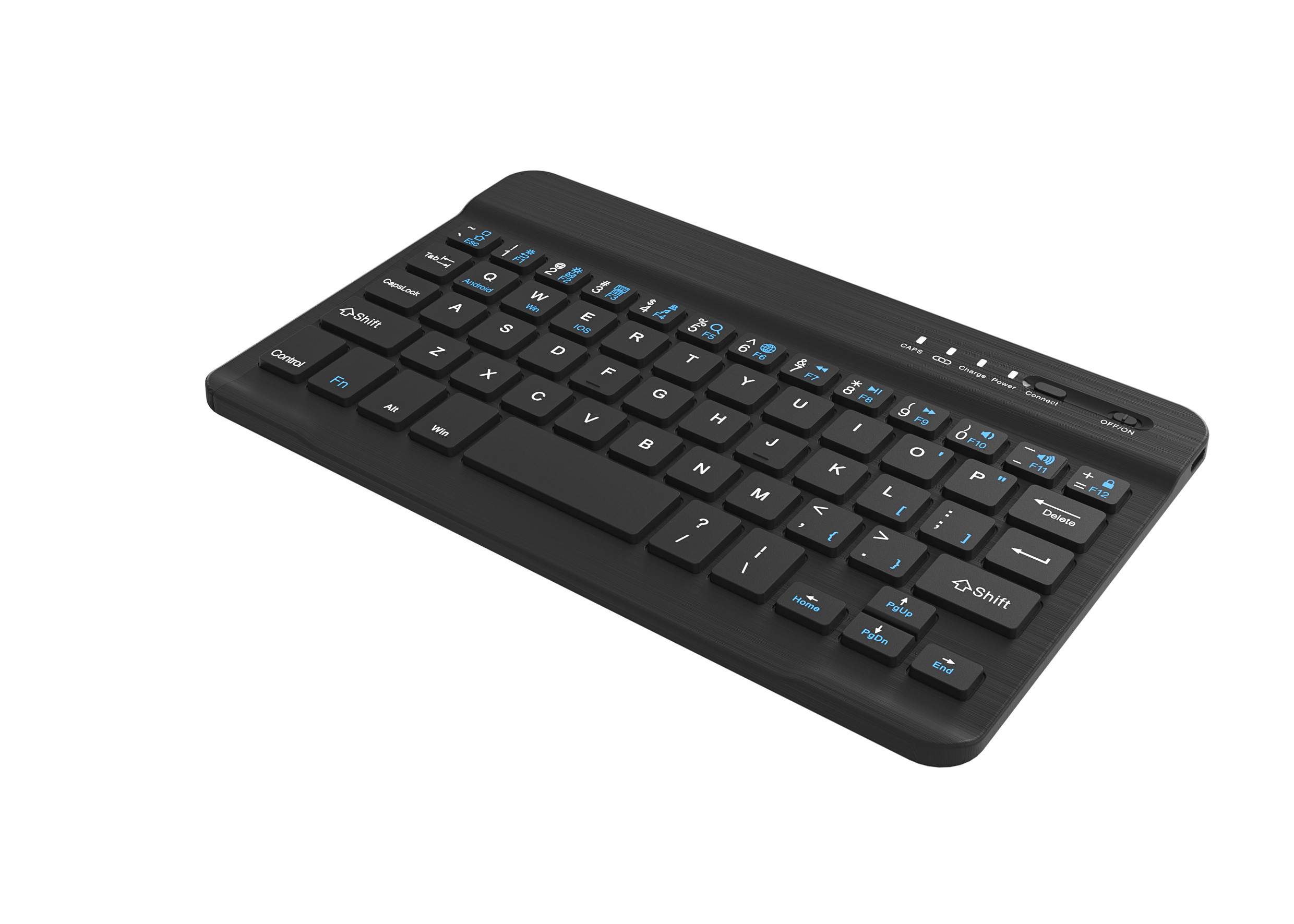 59 Keys Small Lightweight And Portable Bluetooth Keyboard For Use Anytime Anywhere On Apple IPad And Android Devices