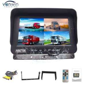 China 4 Channel AI Car Monitor Waterproof IPX69 Explosion-proof 10&quot; AHD Display For Mechanical Vehicles wholesale