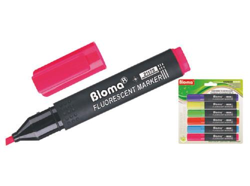 Quality dollar store selling highlighter pen set,blister card packing highlighter marker set for sale