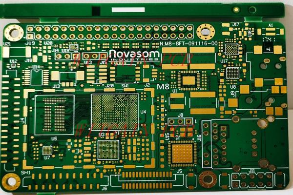 Quality 10 Layer HDI PCB Board / Multilayer Pcb Board Green Solder Mask ENIG for sale
