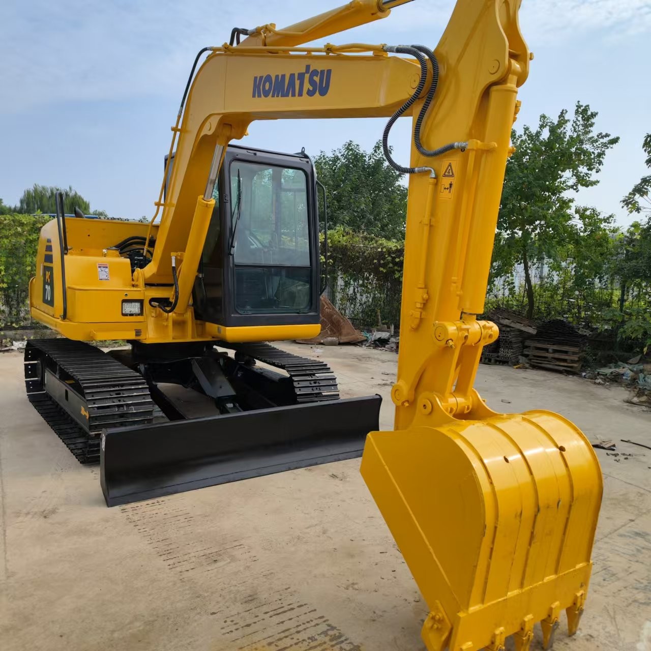 Komatsu PC70 Used Excavator Small Japanese Excavators for Sale