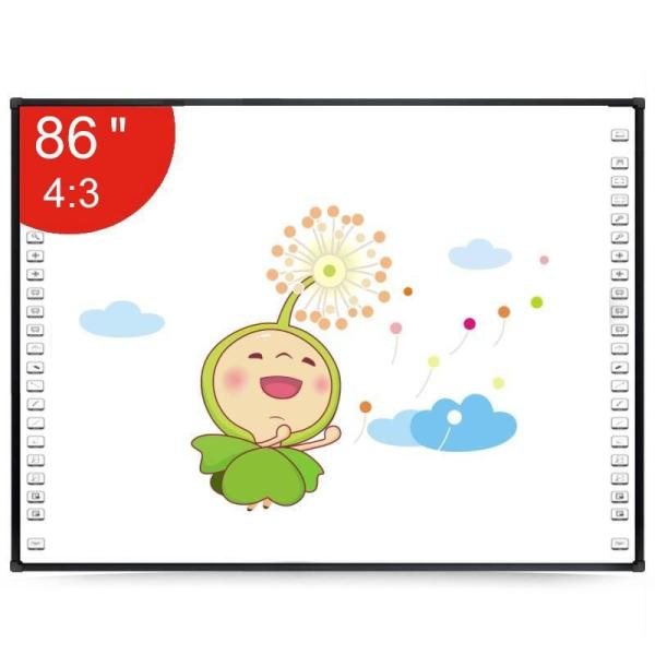 Quality 86'' Digital Whiteboard For Classroom , BSMI Smart Interactive Display for sale