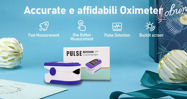 Digital Finger Clip Pulse Oximeter TFT Screen One Button Measurement Pulse Detection
