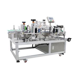 China Double Side Labeling Machine for Oil Front and Back Two Sided Barcode Labelling Cases wholesale