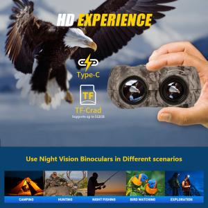 Night vision capability • High-resolution display screen • Long-range visibility