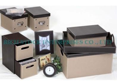 Quality Leather Storage Box，leather boxes for sale