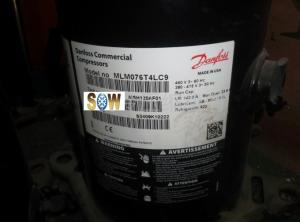  Commercial Scroll refrigeration compressors MLM076T4LC9 R22 USA made Medium temperature compressor