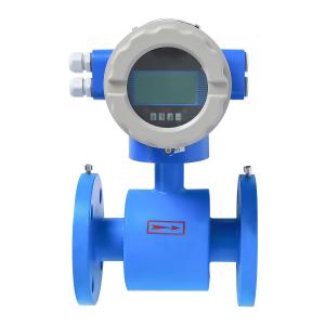 China Sewage Pipeline Cement Slurry Flowmeter Electromagnetic Flowmeter With Sand wholesale