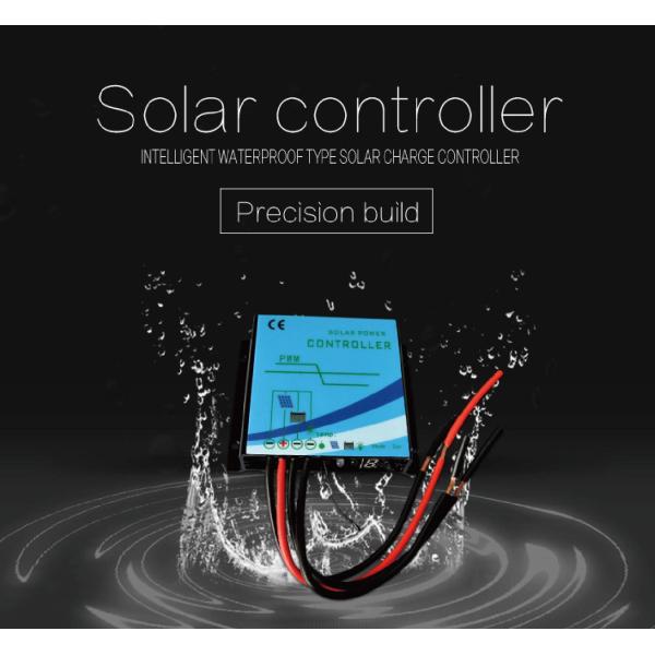 CE / RoHS Auto 5A Solar Panel Charge Regulator Controller 12V 24V IP68 Waterproof