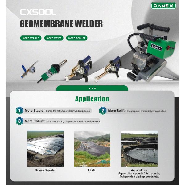 Dual-Purpose CX500L Hot Wedge Welding Machine Same Side Both Side Film Feeding