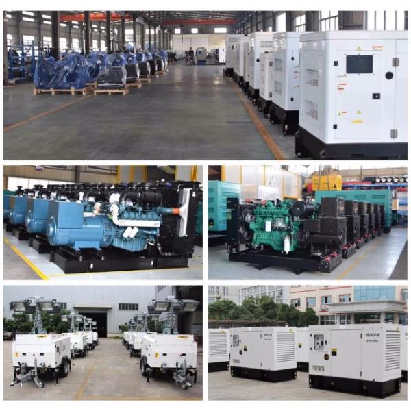 3 phase Wind Cooling 1000kw Brushless Diesel Generator