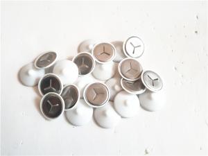 China Plastic cover Steel Self Locking Clips, 38mm BI Metallic Pins Metal Speed Washer on sale