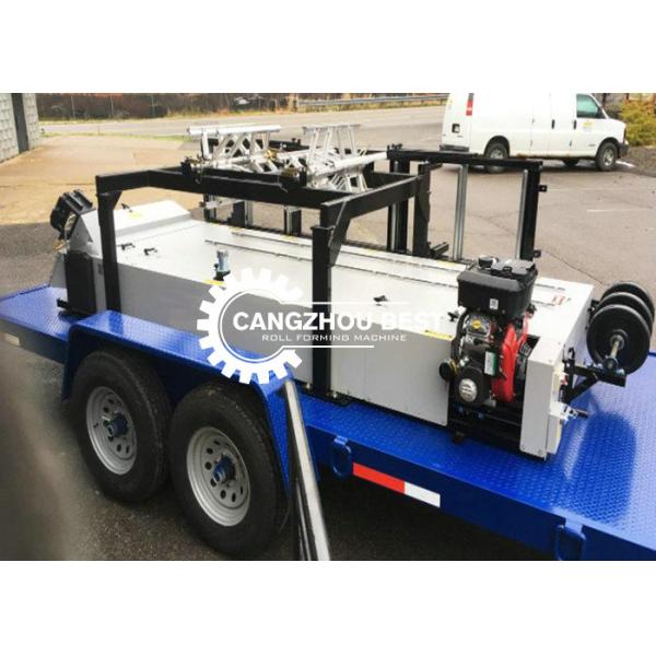 Kr18 Kr24 Portable Standing Seam Roll Forming Machine Roof Profile
