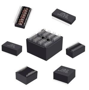 China HX1224CNL Compatible LINK-PP 4KV Ethernet Transformer Single Port 24 PIN 100 Base-T wholesale
