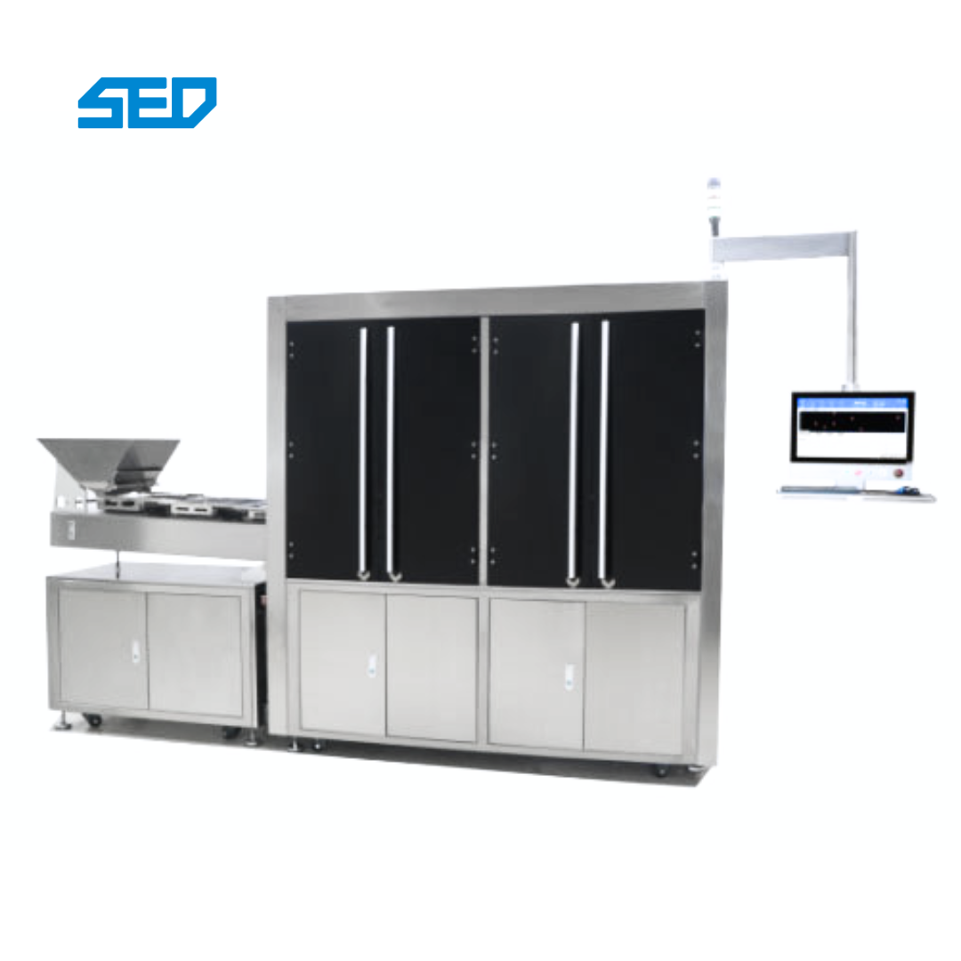 2 channels Automatic Tablet Visual Inspection Equipment Machine 2 KW