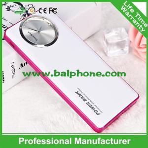 New power bank with classic clock