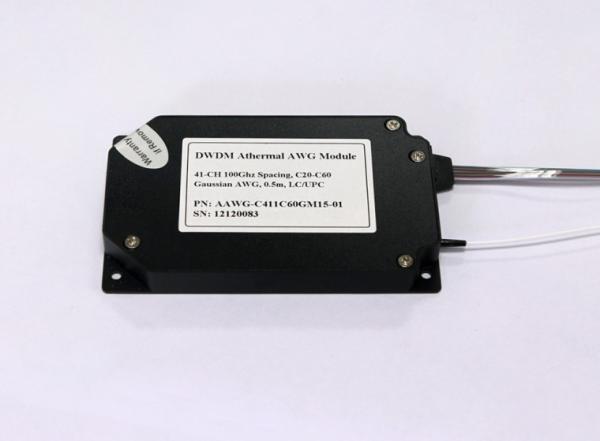 Quality 100G Athermal AWG Arrayed Waveguide Grating WDM For Multi Optical Fibre Business for sale