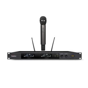 China Speech Teaching UHF Professional Wireless Microphone 90M Operating Range wholesale