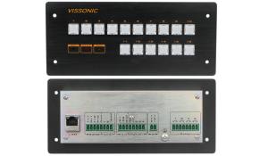 China 16 Buttons Programmable Central Controller Ethernet Control Flush Mount Unit wholesale