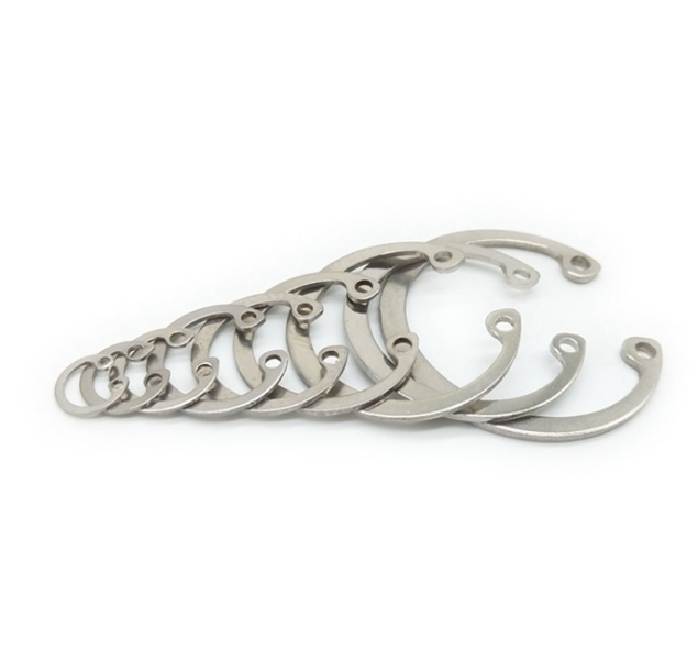 Stainless Steel Retaining Rings for M3M4M5M6M8M10M12M14M16M240M18M20M22M24M27 Sizes External and Internal Circlip Rings