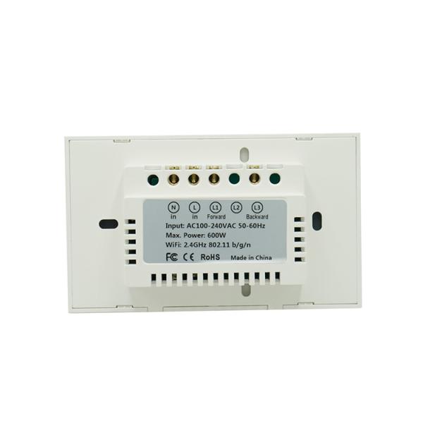 FCC 120*72mm App Control Switch Smart Dimmer Switch Google Home