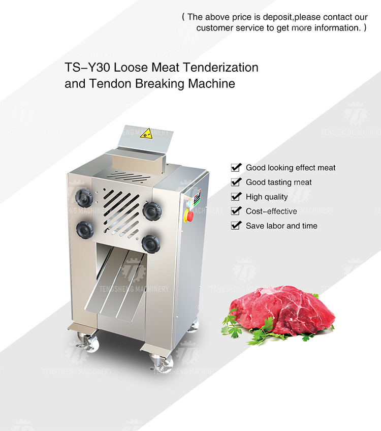 75KG Commercial beef rib machine Meat tenderizer for pork chop