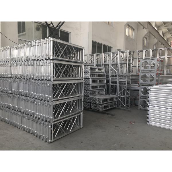 Performance Stage Lighting Truss , Customized Vertical Lighting Truss Adjustable Height