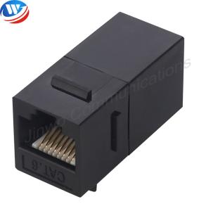 Straight Through 8P8C RJ45 Keystone Jack Cat6 UTP Inline Coupler Connector Adapter