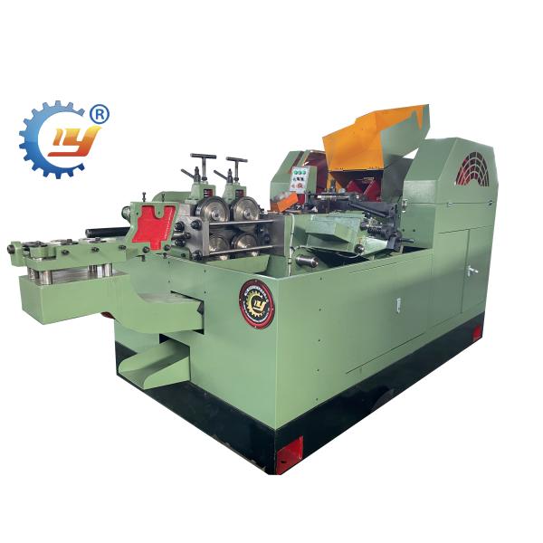 Green One Die Two Blow M11 Wire Nail Making Machine