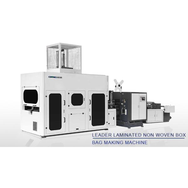 Automatic Non Woven Bag Making Machinery With Online Handle Attach