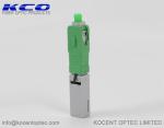Telecom Field Installable Fiber Optic Connector 0.3dB 3D SC/APC SC/APC Green